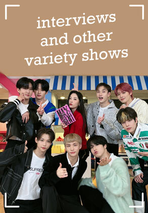 interviews and variety shows